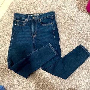 Topshop Jamie Jeans in Indigo Size 28 Petite